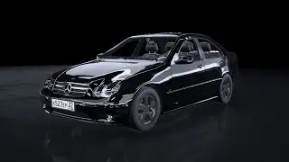 Mercedes-Benz C-Class 2006 из Automation для BeamNG.Drive