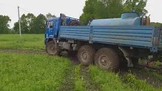 #2 KAMAZ all-terrain vehicle, got out....