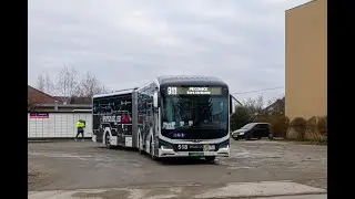 A21 Kłosok 🚌 Linia 911 ➡ Plac Grunwaldzki 🚍 MAN NLC 18C Electric (testowiec)