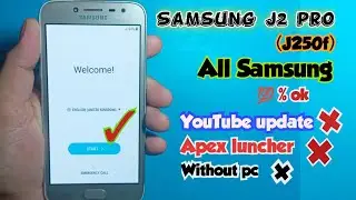 Samsung J250f frp bypass New 2023|Samsung J2 pro (j250f) Google frp bypass Without pc|Youtube update