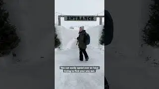WORLD’S LARGEST SNOW MAZE!!