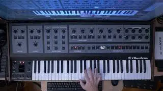 Oberheim OB-X8 - Beverly Hills Cop Soundtrack Axel F - Synth Patch Design