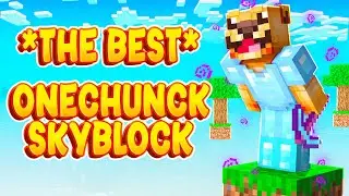 *NEW* The BEST OneChunk Skyblock Server on Minecraft Bedrock & Java | MCPE Skyblock Server