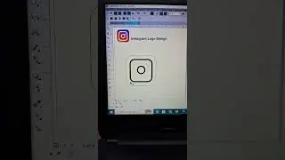 Instagram logo design in CorelDraw #shorts #logo #instagram #coreldraw