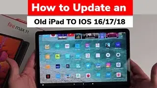How to Update an Old iPad Tablet  To ios 16