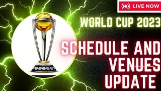 ICC 2023 World Cup Schedule & Fixture | WC 2023 All Matches List | World Cup 2023 Schedule