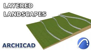 Layered Landscapes in Archicad Tutorial