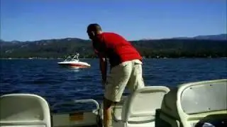 Pontoon Boat ride on Big Bear Lake