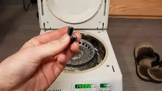 Centrifuging electrolytic capacitors has an interesting effect on capacitance.