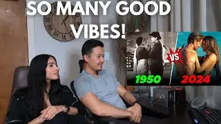 EVOLUTION OF ROMANTIC SONGS IN BOLLYWOOD 1950-2024 (Couple Reacts) Plus LG Giveaway!