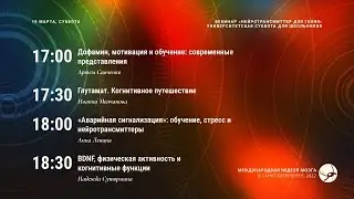 Вебинар «Нейротрансмиттер для гения» / Университетская суббота для школьников / НМ 22