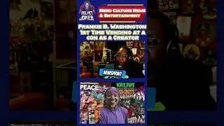 Frankie B Washington on The 1st Time Vending as a Comicbook Creator #artist #marketer #entrepreneur