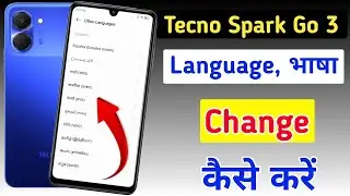 How to change language in tecno spark go 3 /tecno spark go 3 me language kaise change kare