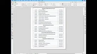 How to manipulate rows in an InDesign Table
