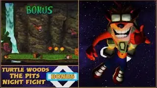 Crash Bandicoot 2 - OST - Turtle Woods, The Pits, Night Fight - Bonus - Extended