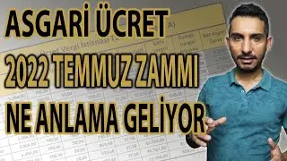 Asgari Ücret Artışı ve Vergi İstisnası I Temmuz Zammı!