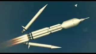 UR-700 Soviet moon rocket in SFS