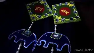 Diwali decoration | shubh labh | Diwali handmade home decor| Beautiful wall hanging