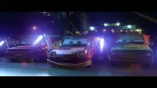 Cars 2 Pursuit in Plataform Scene Blu-ray(First Scene)