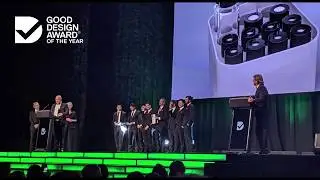 Good Design Award of the Year - Reaction to Winner Announcement