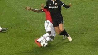 Eric Bailly Amazing Tackle vs Sevilla