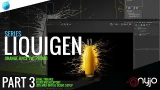 Creating a Orange Juice Simulation with LiquiGen by Nyjo FX - Part 3