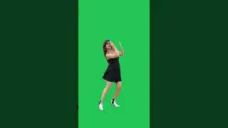 beautiful_girl_green_screen_video no copyright ©️//green background video #trending #short