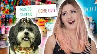 MY FOLLOWERS DECIDED MY DOG'S ROUTINE! ‹ Morgana Santana ›
