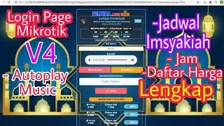 LOGIN PAGE Mikrotik Ramadhan 1443H / 2022- Ringan Premium v4