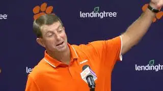 Clemson coach Dabo Swinney previews No. 5 Georgia