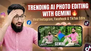 Trending AI Photo Editing with Gemini 🔥 | Viral Instagram, Facebook & TikTok Edits