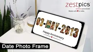 Date Photo Frame | Zestpics | Frame the Date