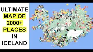 Interactive Map of 2000+ Best Places in Iceland