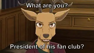 President of His Fan Club?