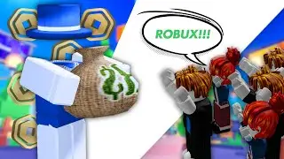 GIVING ROBUX TO PEOPLE WITH 0 ROBUX RAISED IN PLS DONATE!