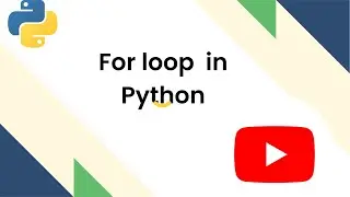 For loop in python || For loop