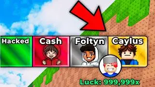 Kick a Lucky Block, But With YOUTUBER ZONES..