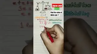Find the value of White Ball  ?|Jagran Josh Quiz|Maths Quiz 