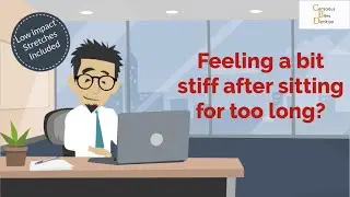Feeling a bit stiff after sitting for too long