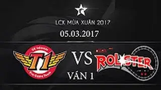 [05.03.2017] kt vs SKT LCK Mùa Xuân 2017 Ván 1