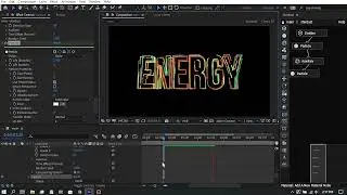 After Effects | Logo Text Animation with Stardust