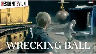 I think you might have found your calling - Wrecking Ball Scene - Resident Evil 4 Remake
