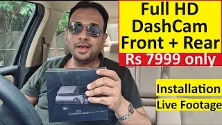 70mai A200 DASHCAM : Full HDR with Front & Rear Camera in Rs 7999 Only