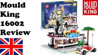 Mould King 16002 - Car Wash - Music Store - Review