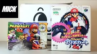 Mario Kart 64 Unboxing! + Rare Japanese Mario Kart 64 Controller/Game Pak Box Set