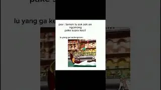 temen ngomong pake suara kecil - random meme #11 #memes #onepiece #shorts #trend