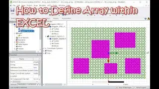How to Define Array within EXCEL