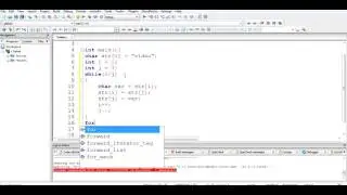46. C language - reverse a string without using function