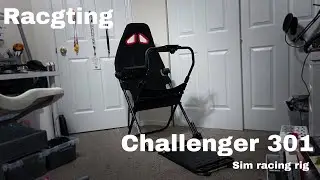 A great option for starter sim racing rigs | Racgting Challenger 301 review!