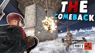 How I STOLE my EXPLOSIVES BACK in an ONLINE RAID as a SOLO - Rust (Part 2/2)